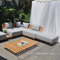 Set de jardin en teck en teck en teck en teck